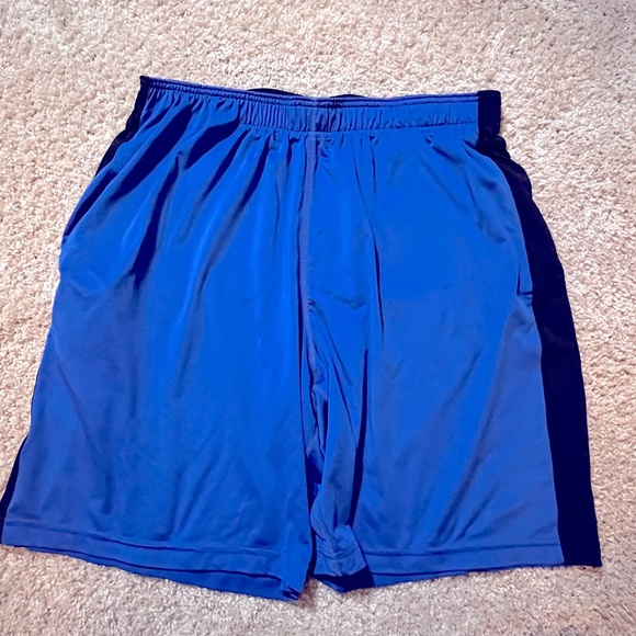 Blue Nike Basketball Shorts - Picture 2 of 3